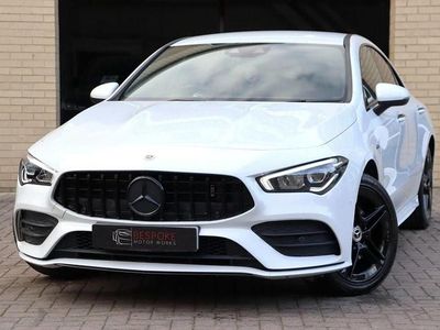 Used Mercedes CLA250e AMG Line Premium 2020 White Sedan