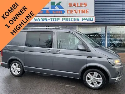 Used VW Transporter Highline 138 HP (101 kW) 2016 Grey Van