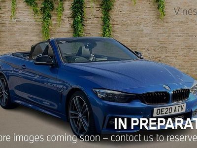 Used BMW 420 M Sport 187 HP (137 kW) 2020 Blue Cabriolet