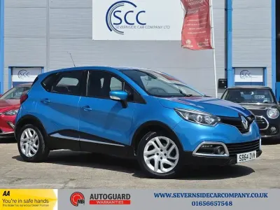 Usado Renault Captur Dynamique 90 HP (66 kW) 2014 Azul SUV