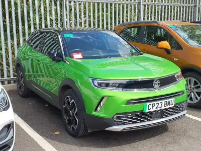 Used Vauxhall Mokka Ultimate 100 kW (136 HP) 2023 Green SUV