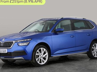 Used Skoda Kamiq SE L Executive 150 HP (110 kW) 2022 Blue SUV
