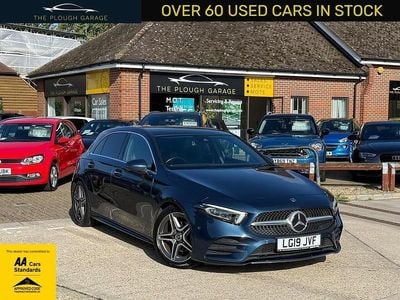 Blue Used 2019 Mercedes A180 AMG Line Premium Plus Hatchback | £18,995 (A bit pricey)