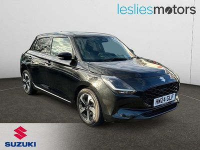 Super black pearl metallic Used 2024 Suzuki Swift Hatchback | £14,999 (Fair price)