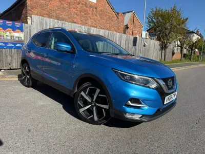 Używany Nissan Qashqai Tekna 2018 Niebieski SUV