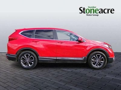 Used Honda CR-V Hybrid 184 HP (135 kW) 2021 Red SUV