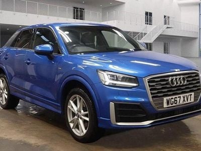 Used Audi Q2 S-Line 150 HP (110 kW) 2017 Blue SUV