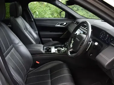 Used Land Rover Range Rover Velar HSE Dynamic 2019 Silicon silver (grey) metallic with ebony perforated hide SUV