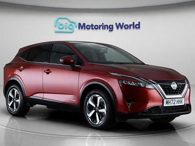 Used Nissan Qashqai N-Connecta 190 HP (139 kW) 2023 Red SUV