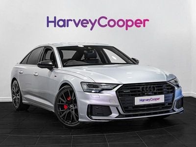 Used Audi A6 Black Edition 204 HP (150 kW) 2022 Silver Sedan