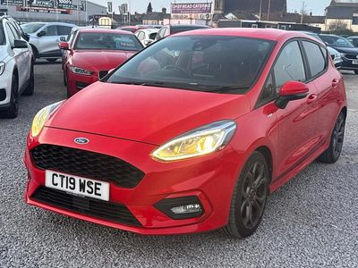 Used Ford Fiesta ST-Line 100 HP (73 kW) 2019 Red Hatchback