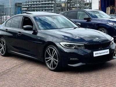 Usado BMW 330 M Sport 254 CV (186 kW) 2019 Negro