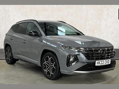 Grey Used 2022 Hyundai Tucson N Line SUV | £19,590 (Fair price)
