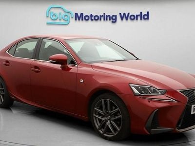 Red Used 2019 Lexus IS300h Sport Line Sedan | £17,830 (Fair price)