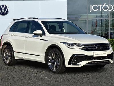 White Used 2023 VW Tiguan R-line Edition SUV | £26,832 (Fair price)