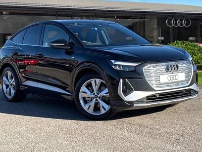 New Audi Q4 Sportback e-tron S-Line 210 kW (286 HP) 2026 Black SUV
