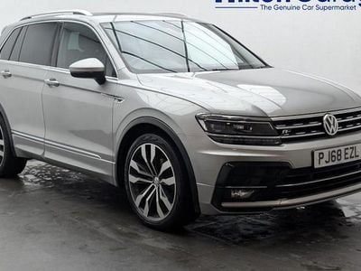 Used VW Tiguan R-line 150 HP (110 kW) 2018 Silver SUV