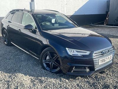 Blue Used 2017 Audi A4 S-Line Estate | £10,695 (Fair price)