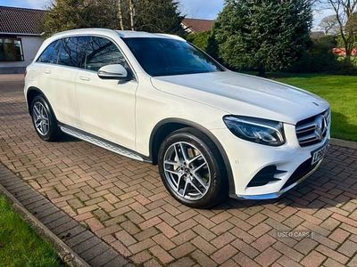 Used Mercedes GLC220 AMG line 170 HP (125 kW) 2018 White Estate