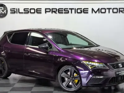 Begagnad Seat Leon Black Edition 150 HK (110 kW) 2020 Lila Halvkombi