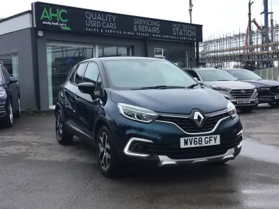 Used Renault Captur GT-Line 90 HP (66 kW) 2018 Blue SUV