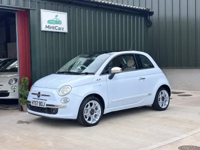Used Fiat 500 Lounge 2008 Blue Hatchback