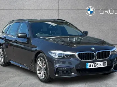 Used BMW 520 M Sport 187 HP (137 kW) 2018 Grey Estate