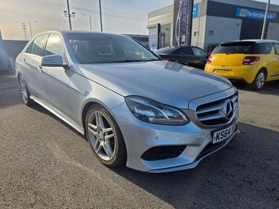 Used Mercedes E250 AMG line 2015 Silver Sedan