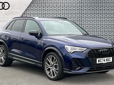 Used Audi Q3 Black Edition 150 HP (110 kW) 2025 Blue SUV