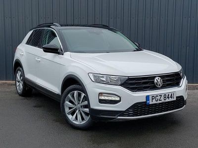 Used VW T-Roc Design 115 HP (84 kW) 2020 White SUV