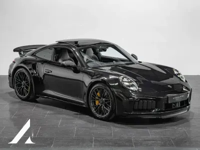 New Porsche 911 Turbo S 711 HP (522 kW) 2026 Black Coupe