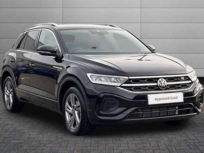 Black Used 2025 VW T-Roc R-line SUV | £27,740 (Fair price)
