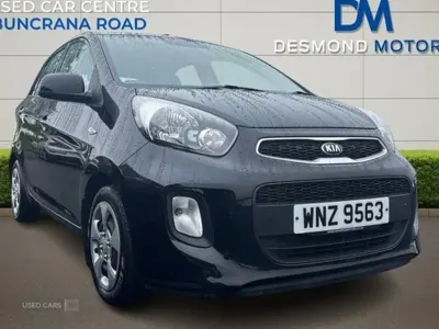 Used Kia Picanto Air 65 HP (47 kW) 2017 Black Hatchback