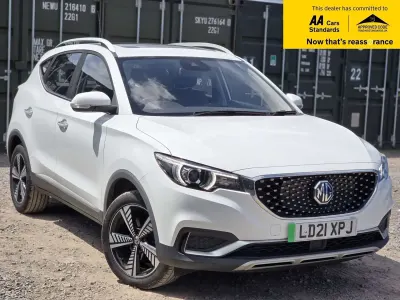 Used MG ZS Exclusive 105 kW (143 HP) 2021 White SUV