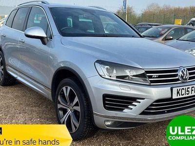 Used VW Touareg R-line 262 HP (192 kW) 2015 Silver SUV