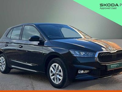 Used Skoda Fabia SE 95 HP (69 kW) 2025 Black magic pearlescent Hatchback