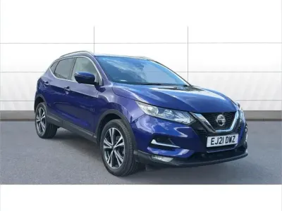 Used Nissan Qashqai N-Connecta 158 HP (116 kW) 2021 Blue SUV