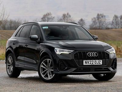 Used Audi Q3 Black Edition 150 HP (110 kW) 2022 Black SUV