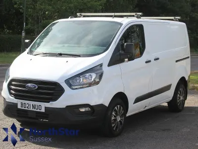 Used Ford Transit Custom S 105 HP (77 kW) 2021 White Van