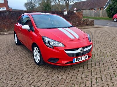 Used Vauxhall Corsa 75 HP (55 kW) 2016 Red Hatchback
