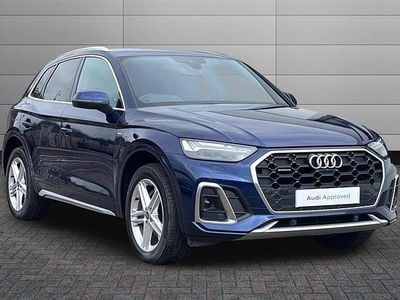 Used Audi Q5 S-Line 204 HP (150 kW) 2023 Blue SUV