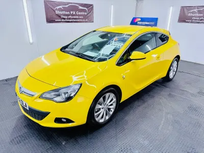 Used Vauxhall Astra GTC SRi 2012 Yellow Hatchback