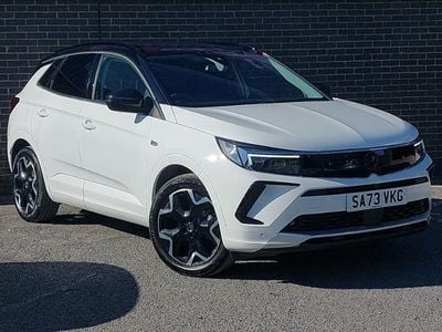 White Used 2023 Vauxhall Grandland X Ultimate SUV | £19,998 (A bit pricey)