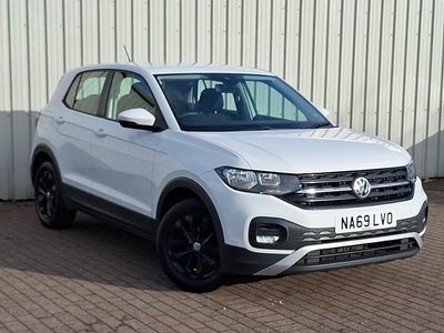 Used VW T-Cross S 95 HP (69 kW) 2019 White SUV