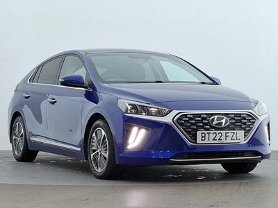 Used Hyundai Ioniq Premium SE 141 HP (103 kW) 2022 Blue Hatchback
