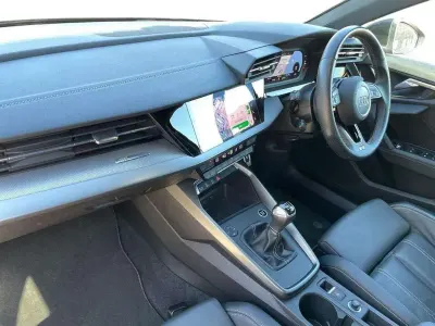 Used Audi A3 S-Line 147 HP (108 kW) 2022 Black Sedan