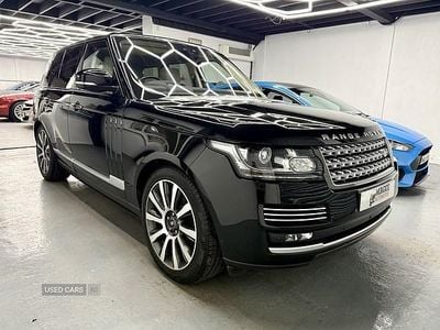 Used Land Rover Range Rover Autobiography 258 HP (189 kW) 2017 Black SUV