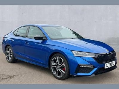 Used Skoda Octavia vRS 245 HP (180 kW) 2024 Race blue metallic Hatchback