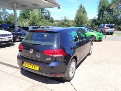 Used VW Golf VII SE 122 HP (89 kW) 2013 Black Hatchback