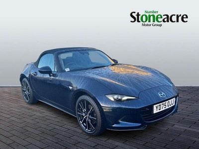 New Mazda MX5 Exclusive-Line 180 HP (132 kW) 2025 Blue Cabriolet